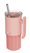 Nerezový termohrnek s brčkem 720 ml Umi Quokka