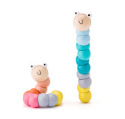 Červ/housenka kloubový dřevo 16 cm