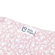 Kabátek podšitý Outlast® Starorůžová kvítka / bílá Little Angel