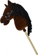 Hobby horse Stepos Premium Lucky tmavě hnědý