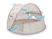 Plážový stan anti-UV Breezynest Clay Earth Beaba