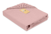 Mušelínové prostěradlo s gumou 60 x 120 cm BabyMatex