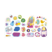 Samolepky Dům 7 předloh Stickers Janod