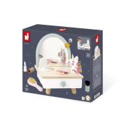 Dřevěný malý kosmetický stolek Jednorožec Janod