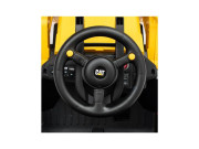 Dětský elektrický traktor Baby Mix CAT žlutý