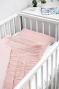 2D Pletený komplet nejen do dětské postýlky s mušelínem Sensillo