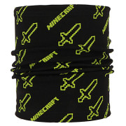 Nákrčník - tunel Minecraft černá RDX