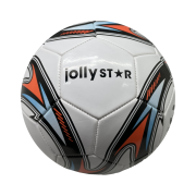 Míč kožený fotbalový Jolly Star Champion velikost č. 5