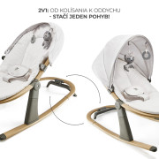 Lehátko Elsu Grey do 9 kg Kinderkraft