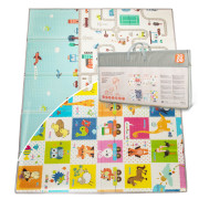 Multifunkční pěnová skládací podložka oboustranná 200 x 150 cm City Zopa