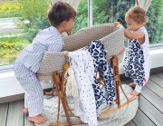 Zavinovačka bavlněná mušelínová 2 ks 100x120 cm Motherhood