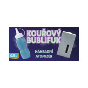 Kouřový bublifuk - Náhradní bublinová směs a atomizér Albi