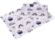 Suchý bazén Velvet béžový/růžové kuličky Infantilo