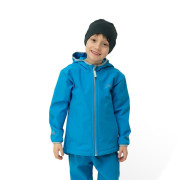 Dětská softshellová bunda DUO Turquoise - tyrkysová Esito