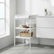 Pult přebalovací dřevěný Lumi White Wood Petite & Mars