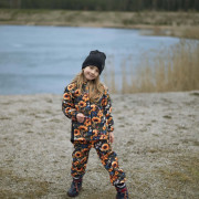 Rostoucí softshellové kalhoty Slunečnice černé Esito