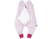 Letní spací pytel s nožičkami vínové lístečky Kaarsgaren 