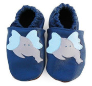 Kožené capáčky 12-18 m (21) 13,5 cm Afelo