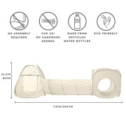 Dětský Stan a tunel 3 v 1 Recycled 3 Sprouts