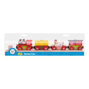 Vláček farma + 3 koleje Bigjigs Rail