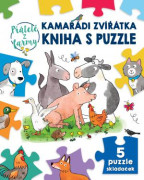 Kamarádi zvířátka kniha s puzzle Přátelé z farmy