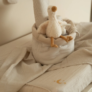 Plena zavinovací 120 x 120 cm Pure s potiskem Little Dutch