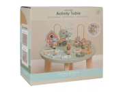 Stolek s aktivitami dřevěný Farma Little Dutch