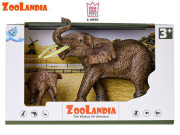 Zoolandia - slon s mládětem
