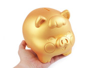 Zlaté prasátko pro štěstí/pokladnička