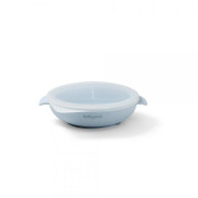 Silikonový talířek s přísavkou a víčkem BabyOno