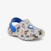 Dětské clogsy nazouváky Tlapková patrola Little Frog šedé s amuletem Coqui