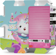 Pěnové puzzle Gabby 2024 32 x 32 x 1,5 cm Trefl