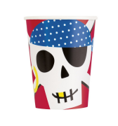 Kelímky papírové EKO - Pirát Ahoy! 8 ks