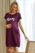 Těhotenská a kojicí noční košile Happy mommy se zipy Doctor Nap