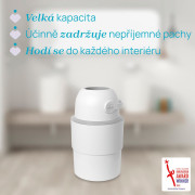 Koš na plenky teleskopický Odour Off na odstranění zápachu Chicco 