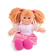 Látková panenka Darcie 28 cm Bigjigs Toys