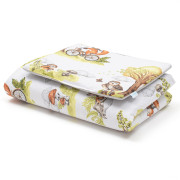 Oboustranný Set z Velvet do kočárku New Baby