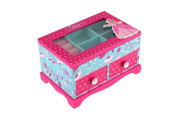 Skříňka šperkovnice Princess 2 zásuvky
