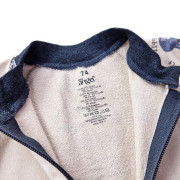 Mikina smyk rozepínací Outlast® - latte barevná zvířátka