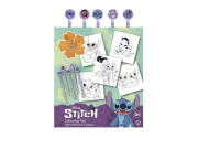 Lilo a Stitch omalovánky s pastelkami