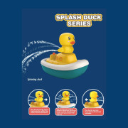 Plovoucí loďka s kačenkami