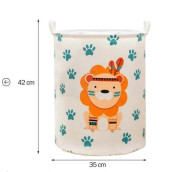 Koš na hračky, bavlna 43 L