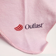 Šátek tenký kšilt Outlast® UV 50+ Růžová baby/sv. růžová kopretiny
