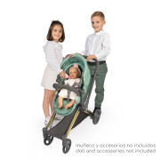 Skládací kočárek pro panenky 3 v 1 s taškou Capriccio 73 cm DeCuevas