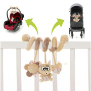 Plyšová spirála Liška 