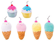 Fluffy Menu zmrzlina/cupcake plyšový 16/12 cm 