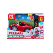 RC - Ferrari 458 Italia se světly a zvuky, dálkový ovladač volant, červená, 27MH BB Junior