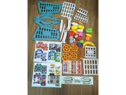 Nákupní vozík s potravinami 40 x 24,5 x 44 cm