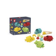 Montessori hračka na třídění Velryby Janod