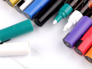 Kreativní akrylový fix/popisovač sada 12 ks, 4 mm